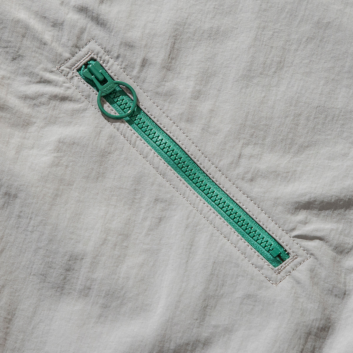 NYLON FRONT ZIP JACKET