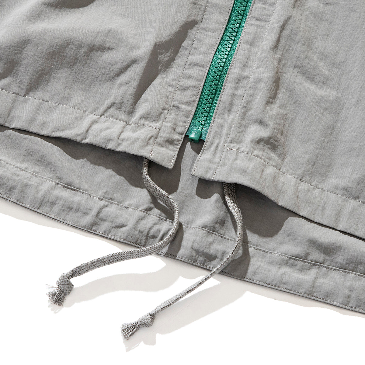 NYLON FRONT ZIP JACKET