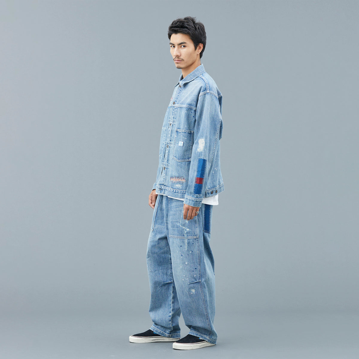 REPAIR BAKER DENIM SARROUEL PANTS 【代引き不可】