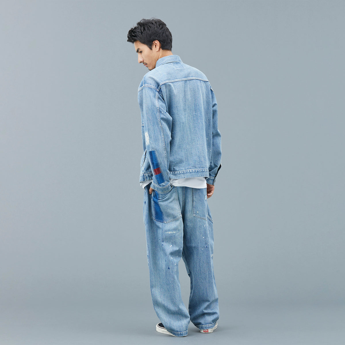REPAIR BAKER DENIM SARROUEL PANTS 【代引き不可】