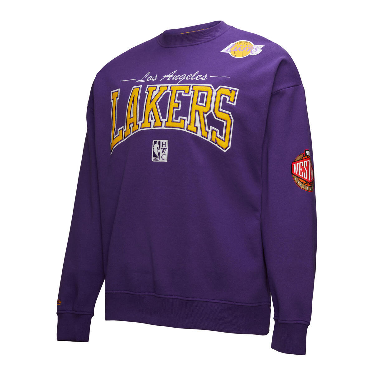 NBA THERE AND BACK 2.0 CREW FLEECE VINTAGE LOGO