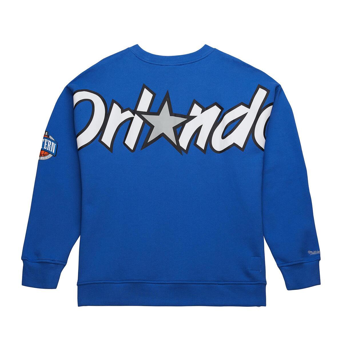 NBA THERE AND BACK 2.0 CREW FLEECE VINTAGE LOGO