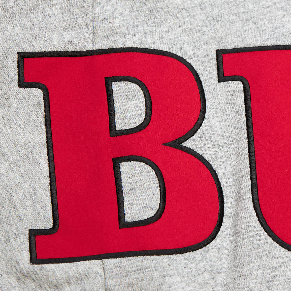 NBA FULL FIELD SATIN FLEECE CREW VINTAGE LOGO