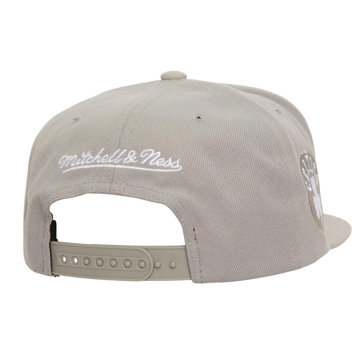 NBA EVERGREEN GREY WHITE SNAPBACK