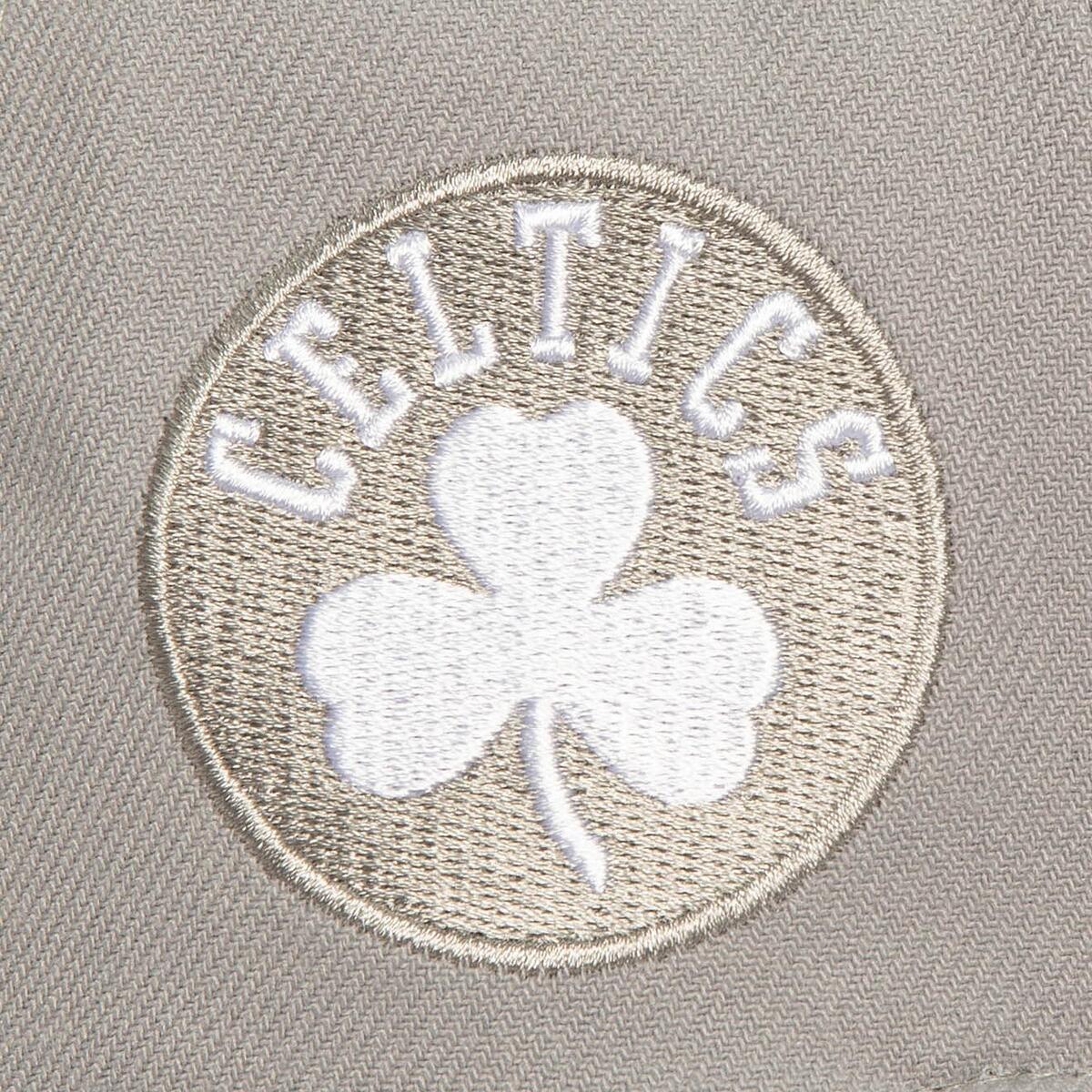 NBA EVERGREEN GREY WHITE SNAPBACK