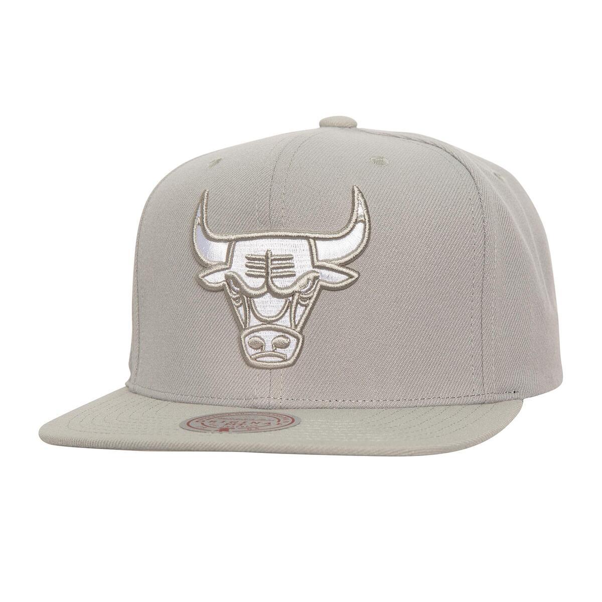NBA EVERGREEN GREY WHITE SNAPBACK