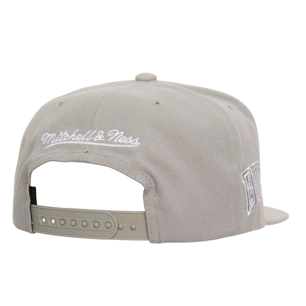 NBA EVERGREEN GREY WHITE SNAPBACK