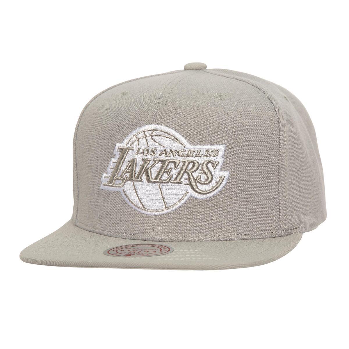 NBA EVERGREEN GREY WHITE SNAPBACK