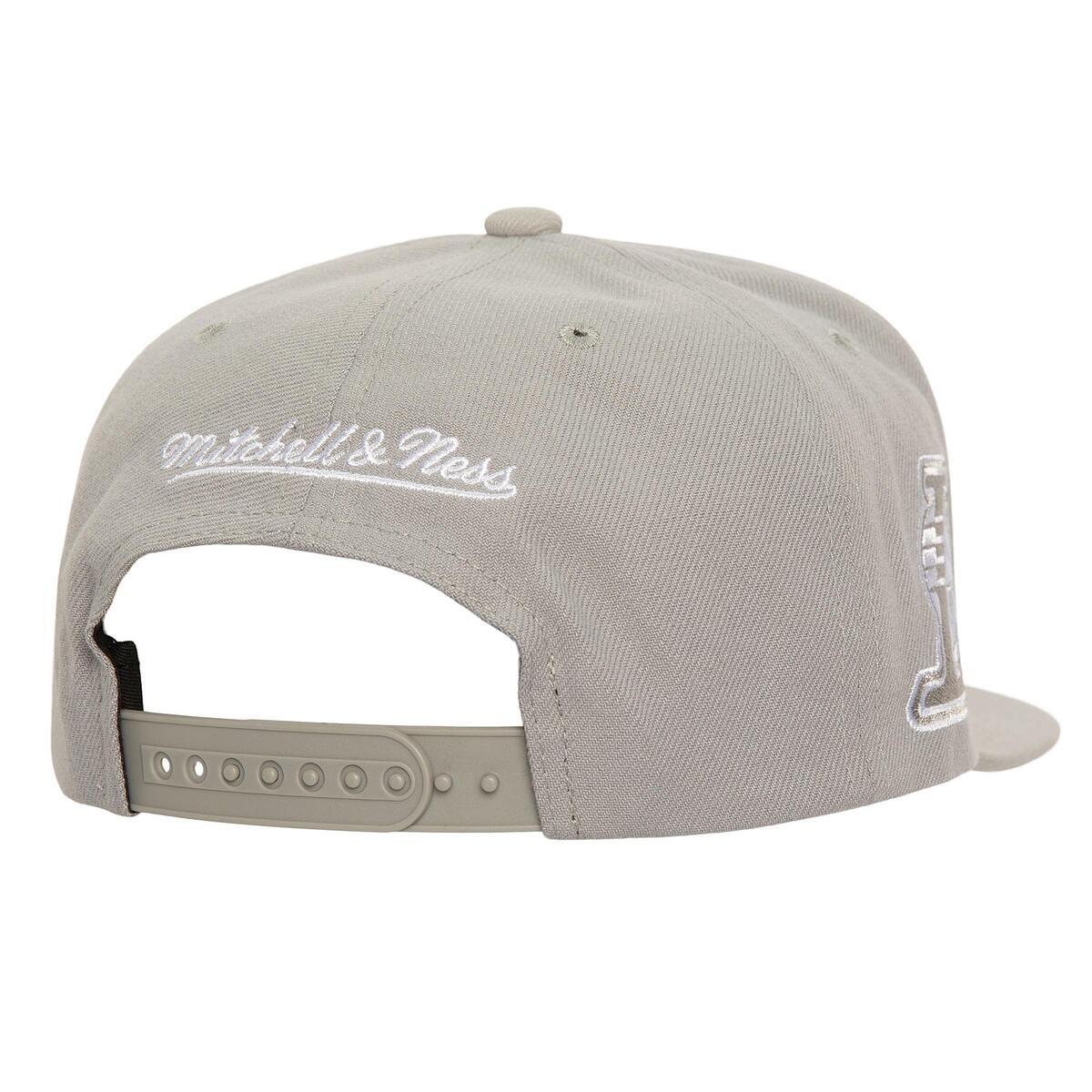 NBA EVERGREEN GREY WHITE SNAPBACK