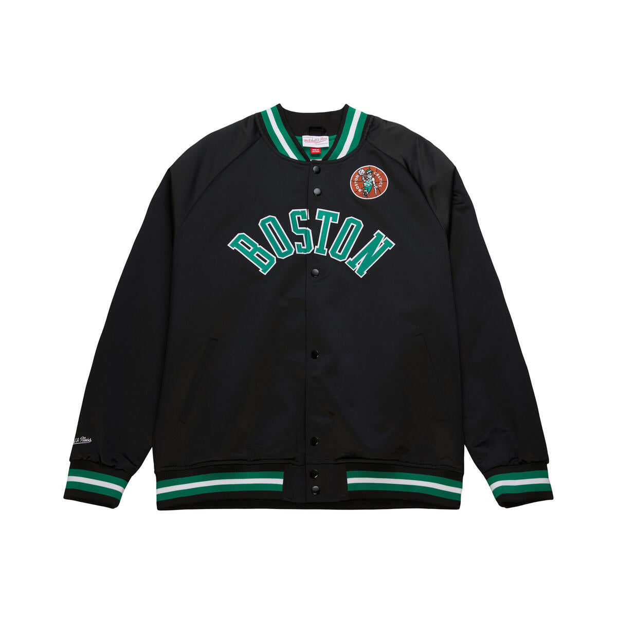 NBA LIGHTWEIGHT SATIN JACKET VINTAGE LOGO