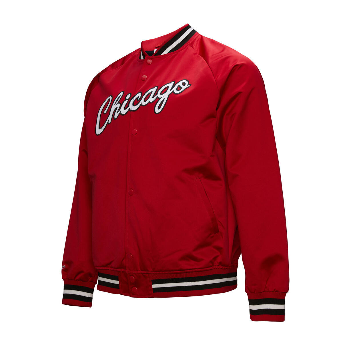 NBA LIGHTWEIGHT SATIN JACKET VINTAGE LOGO