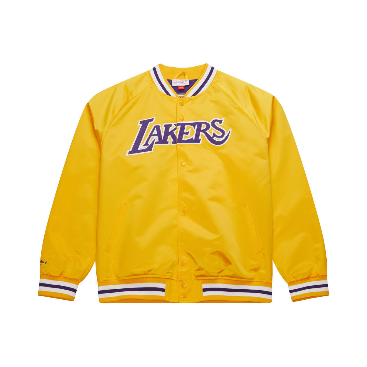 NBA LIGHTWEIGHT SATIN JACKET VINTAGE LOGO