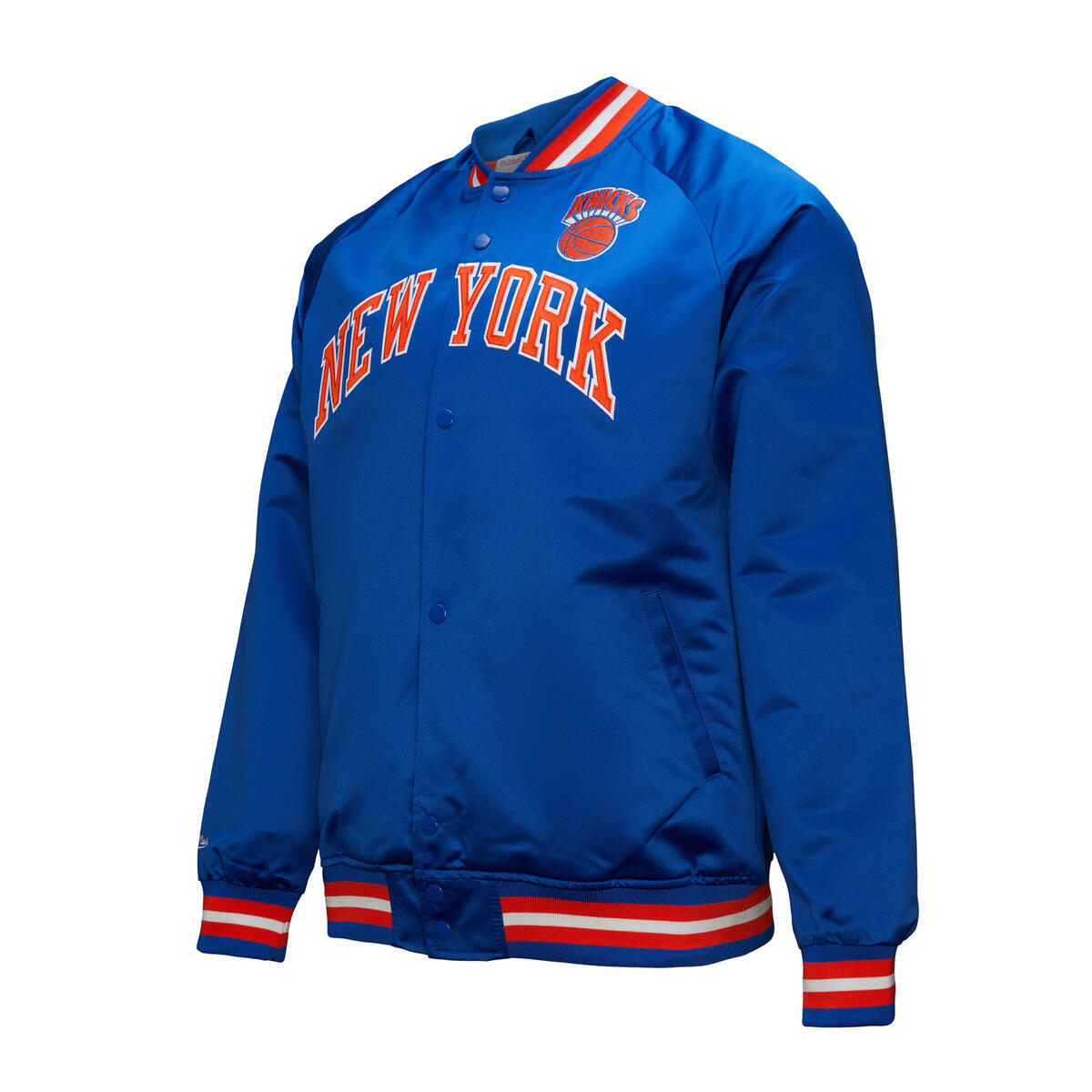 NBA LIGHTWEIGHT SATIN JACKET VINTAGE LOGO