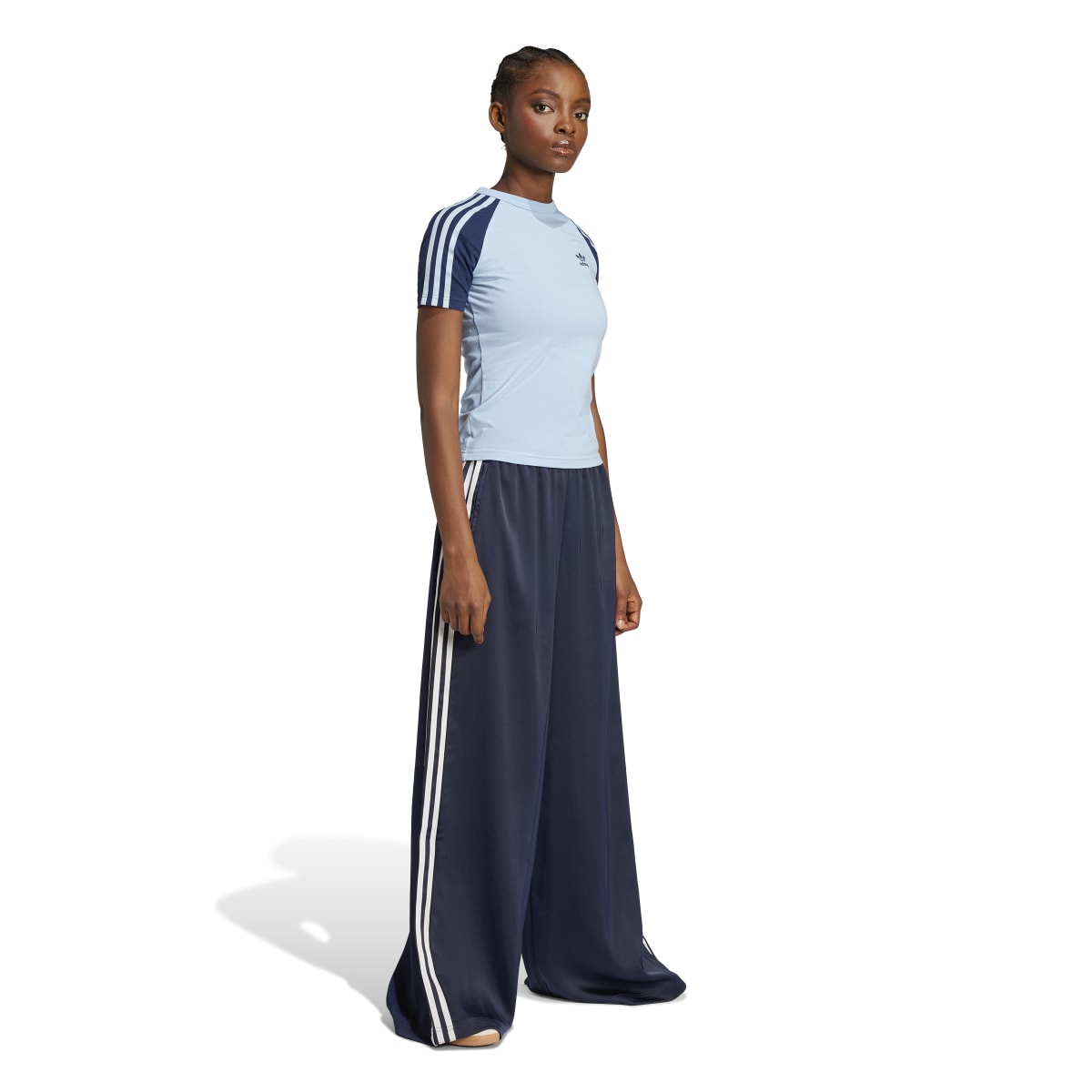 ADICOLOR TRACK PANT SATIN WIDE LEG