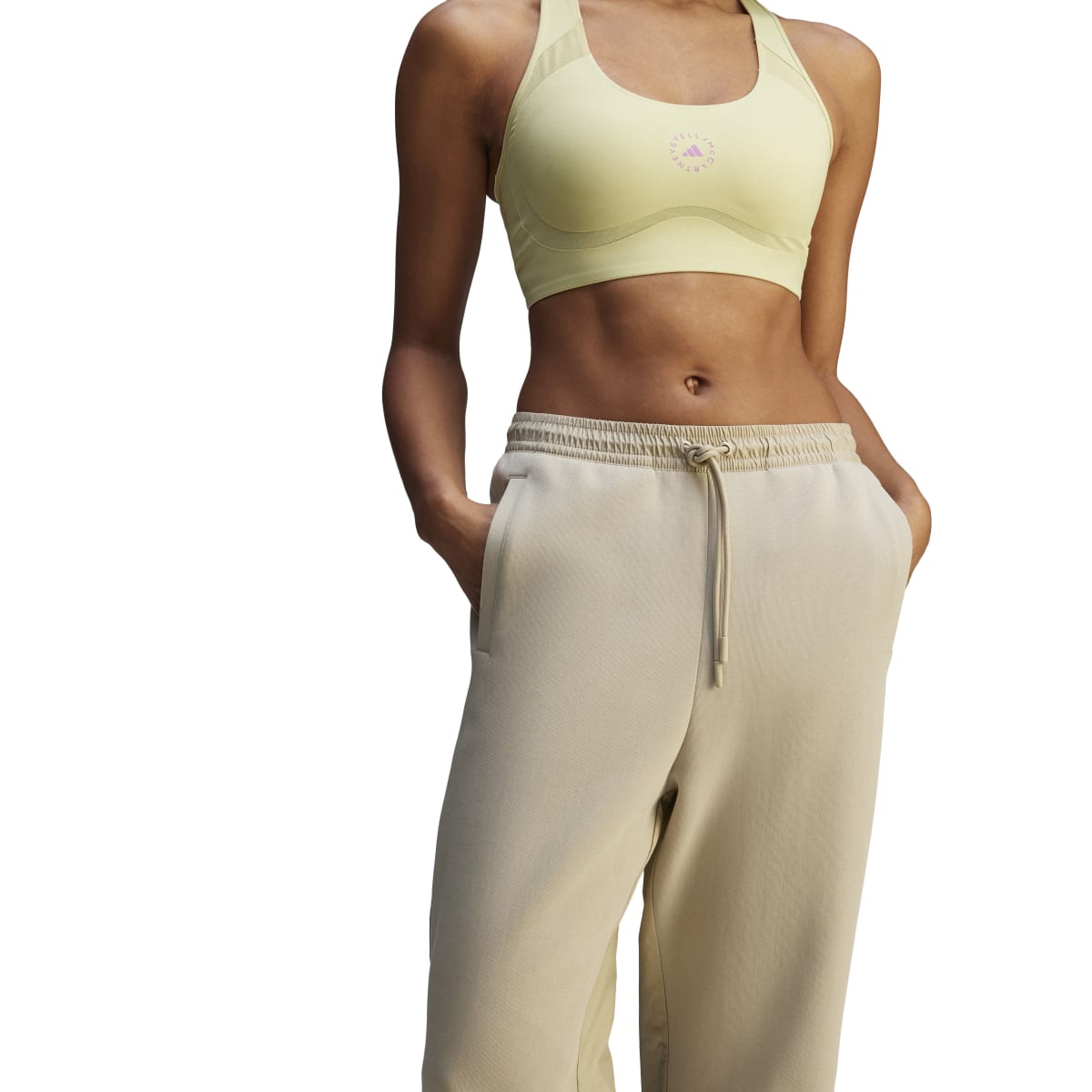 adidas by Stella McCartney MATERIAL MIX PANTS