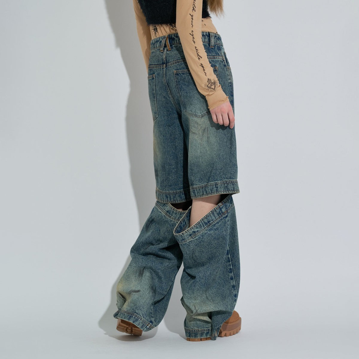 FUNCTION DENIM PANTS