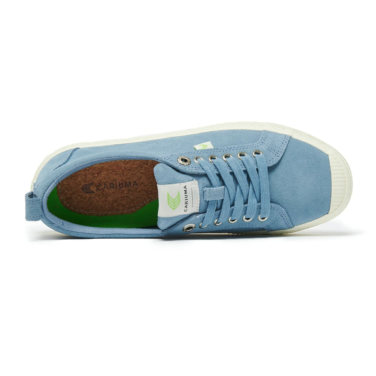CARIUMA OCA LOW SUEDE カリウマ OCA ロー スウェード 100102U18-MBLUE【メンズ スニーカー シューズ ローカット 24FW】