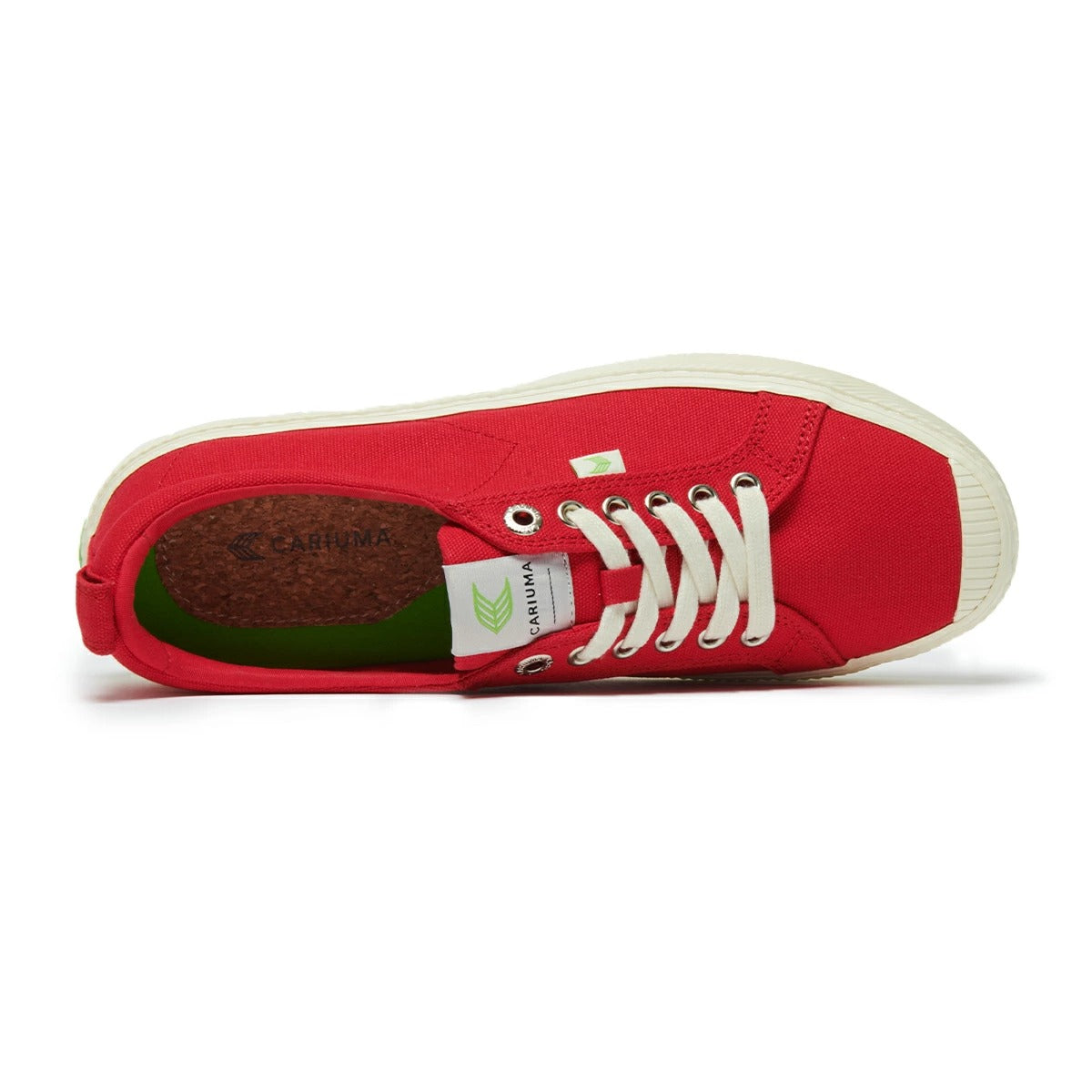 CARIUMA OCA LOW CANVAS カリウマ OCA ロー キャンバス 100103R01-RED【メンズ スニーカー シューズ ローカット 24FW】