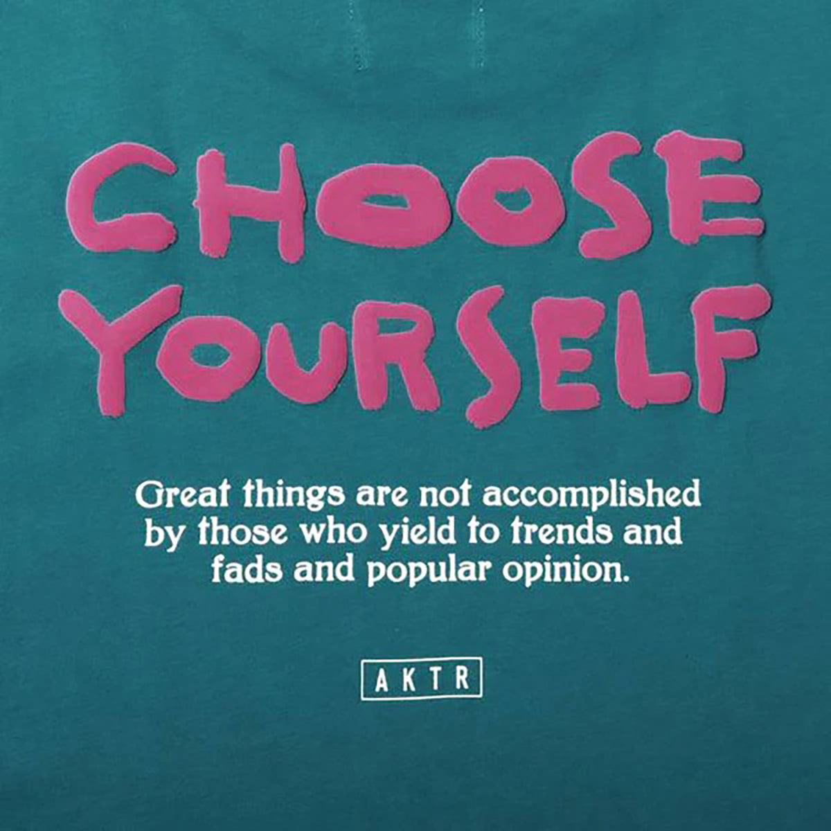 CHOOSE YOURSELF COTTON TEE