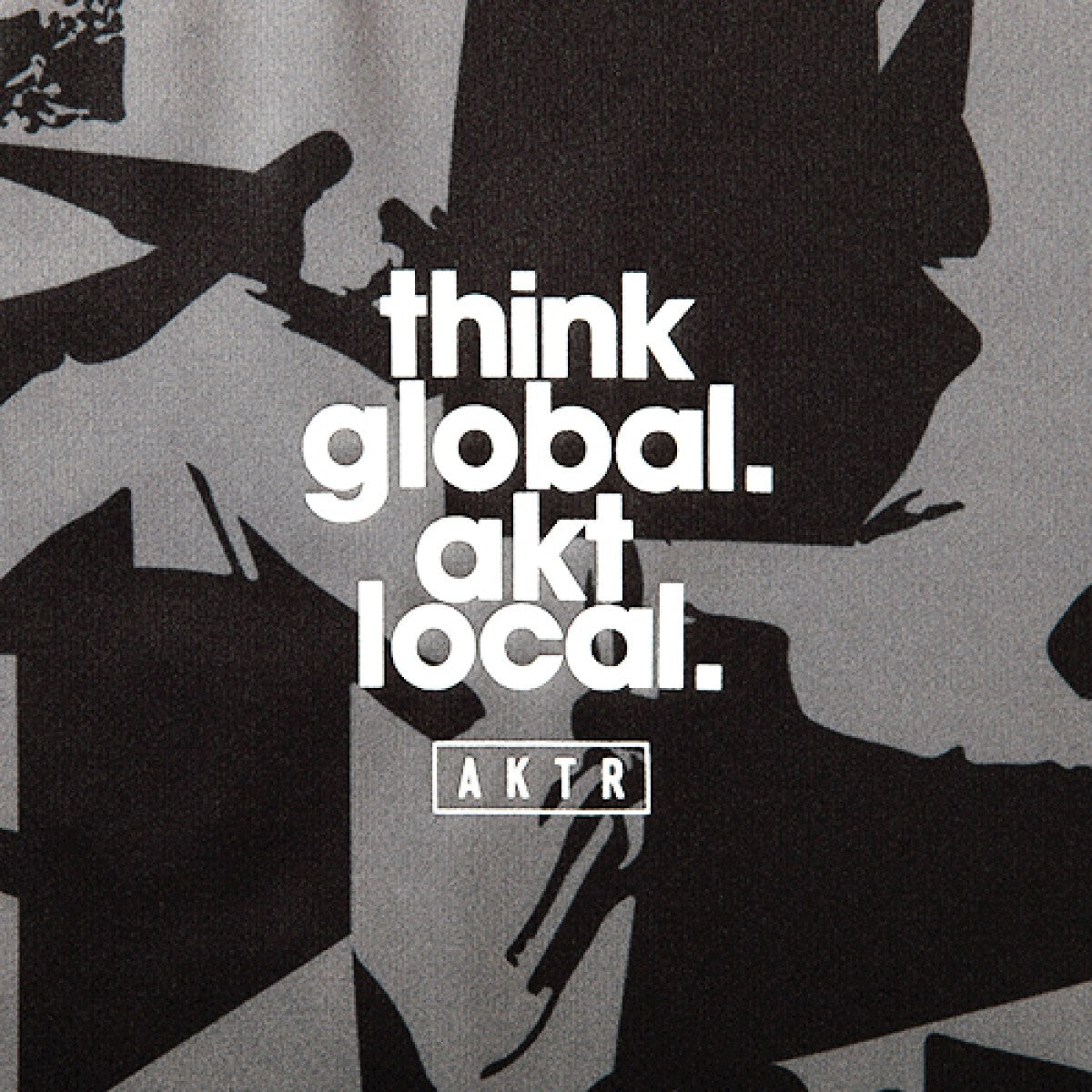 CUT-UP CAMO AKT LOCAL LOOSE FIT SP TEE