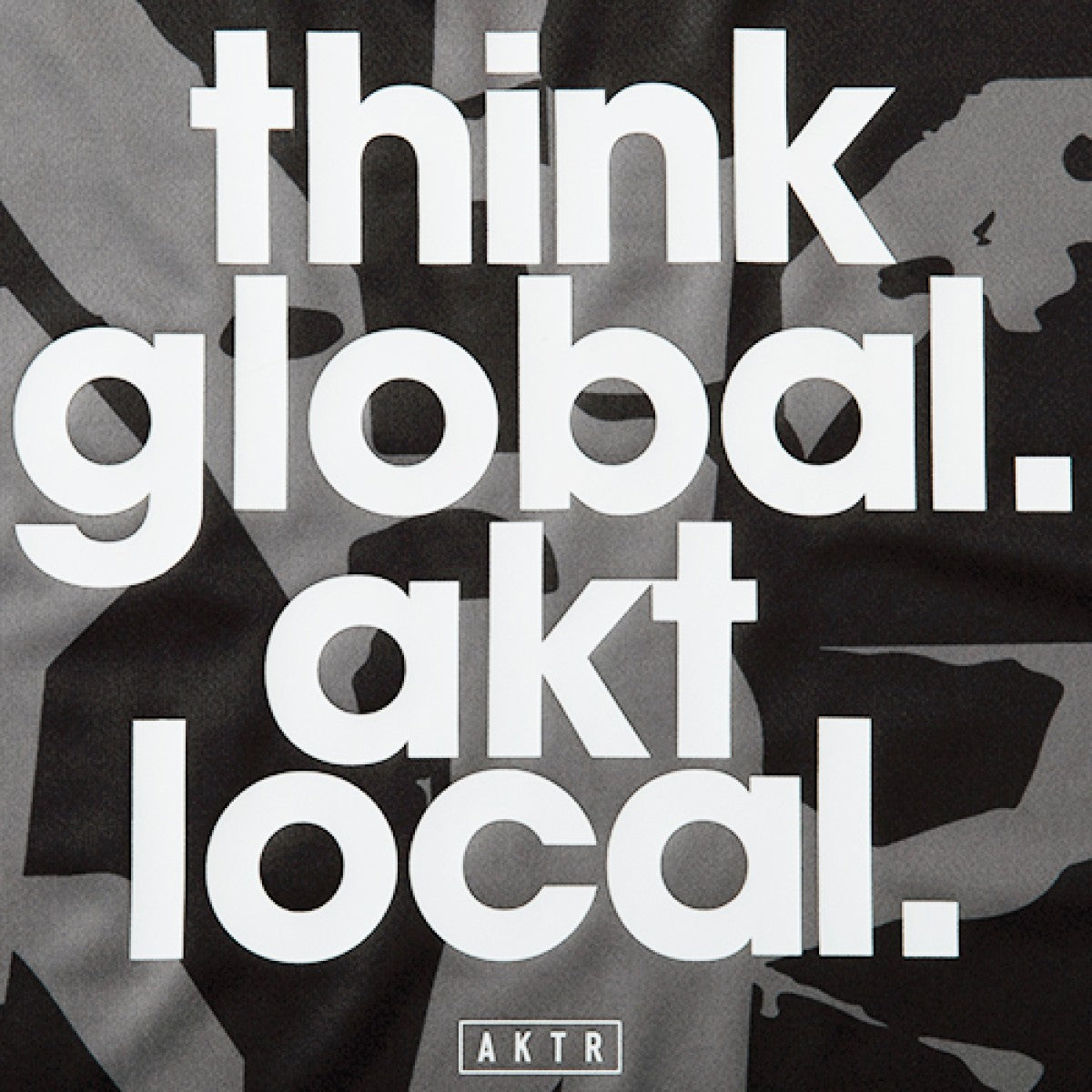 CUT-UP CAMO AKT LOCAL LOOSE FIT SP TEE