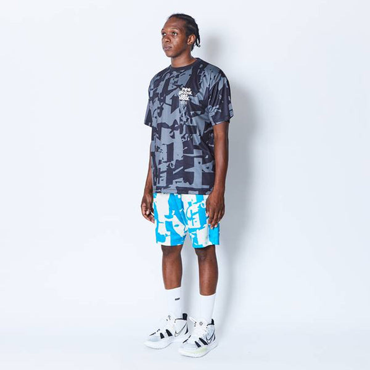 CUT-UP CAMO AKT LOCAL LOOSE FIT SP TEE