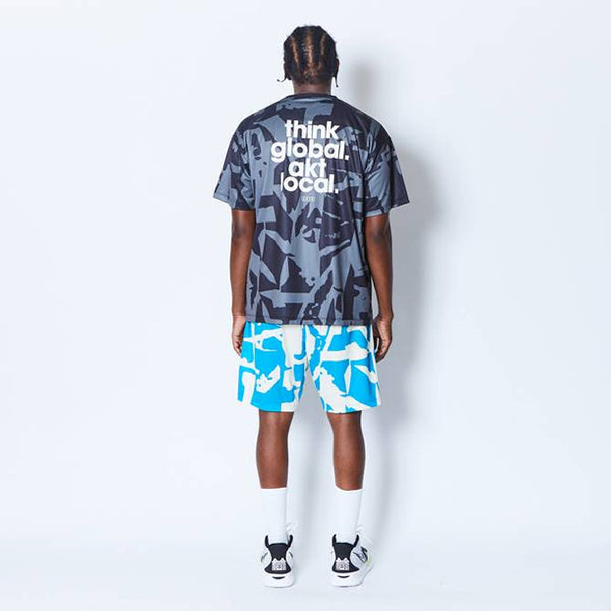 CUT-UP CAMO AKT LOCAL LOOSE FIT SP TEE