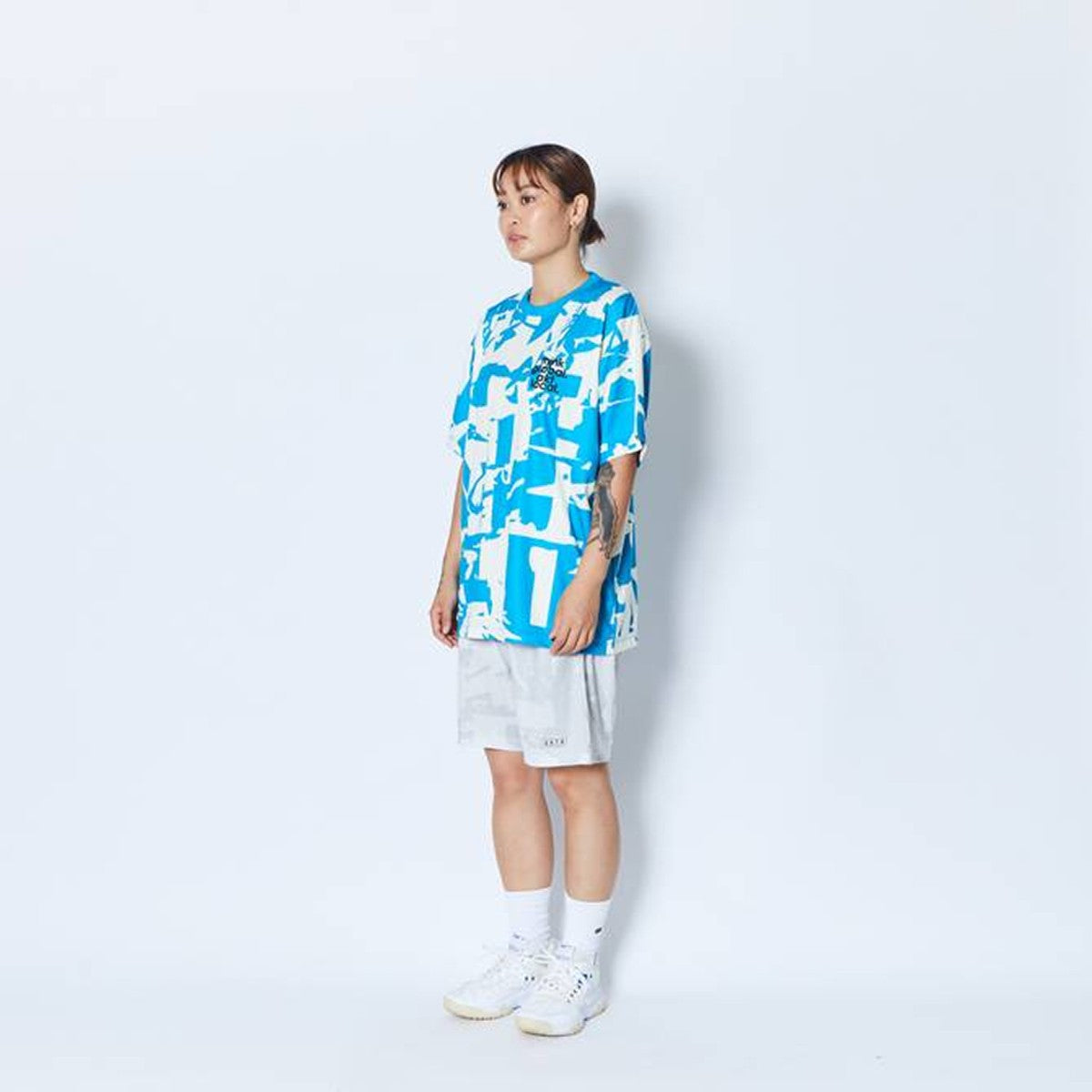 CUT-UP CAMO AKT LOCAL LOOSE FIT SP TEE