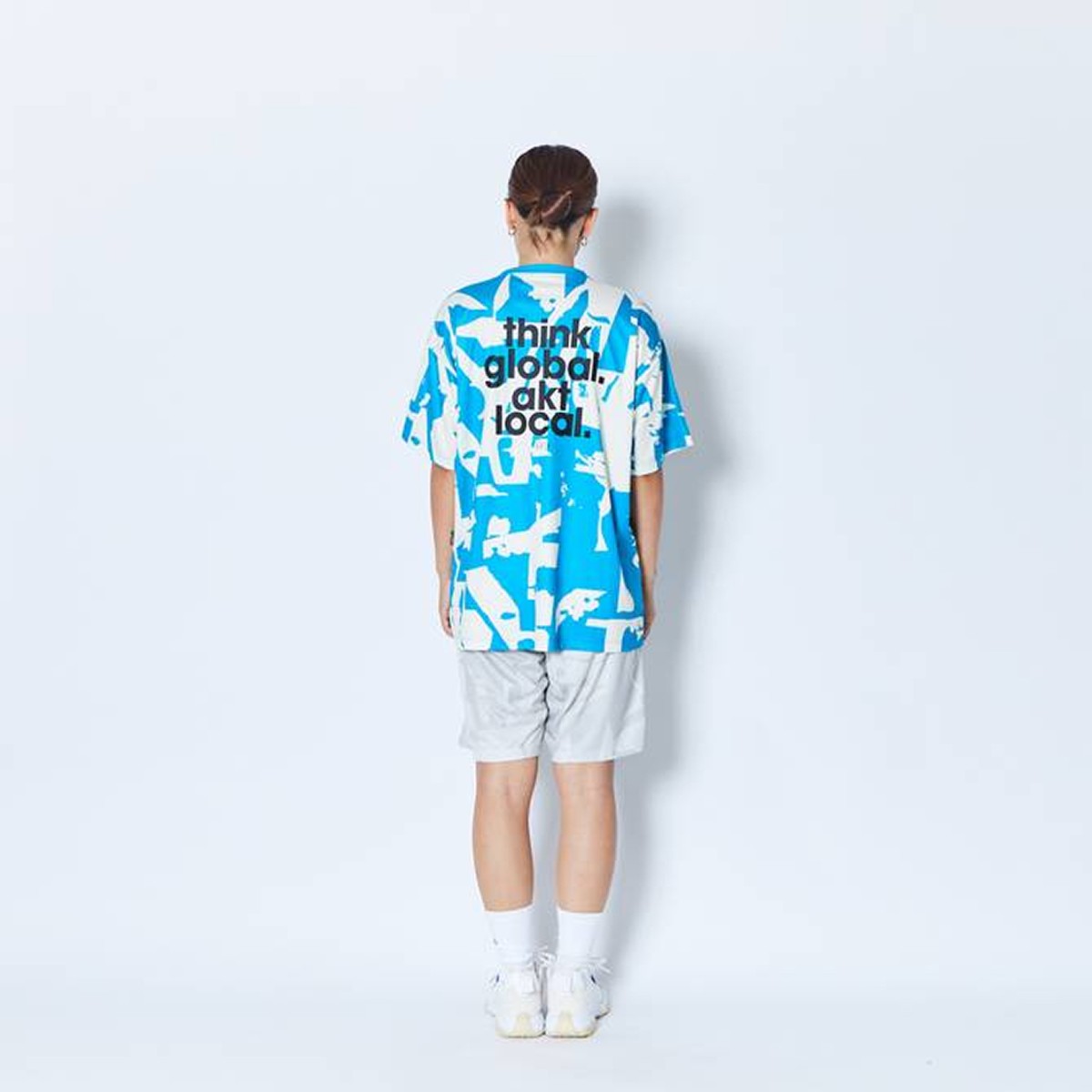 CUT-UP CAMO AKT LOCAL LOOSE FIT SP TEE