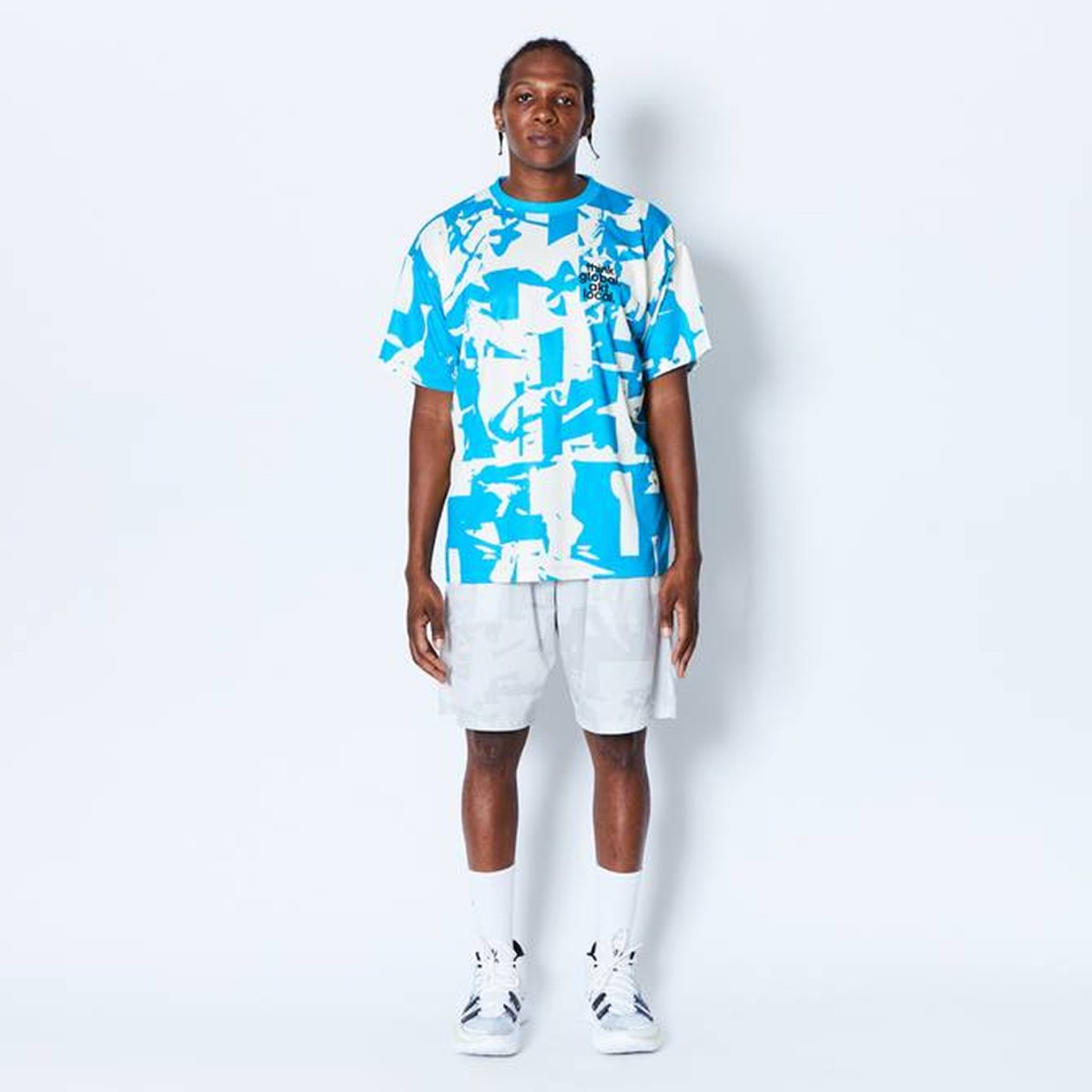 CUT-UP CAMO AKT LOCAL LOOSE FIT SP TEE