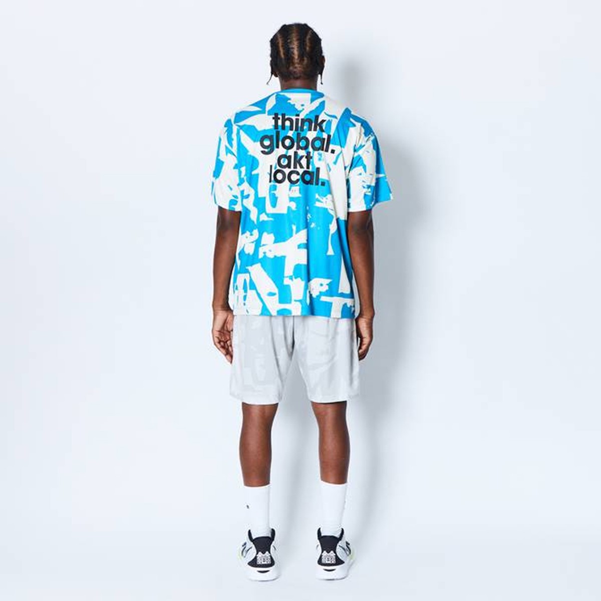 CUT-UP CAMO AKT LOCAL LOOSE FIT SP TEE