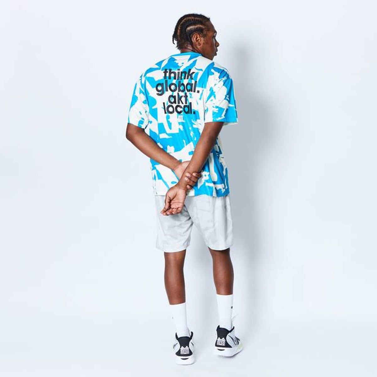 CUT-UP CAMO AKT LOCAL LOOSE FIT SP TEE