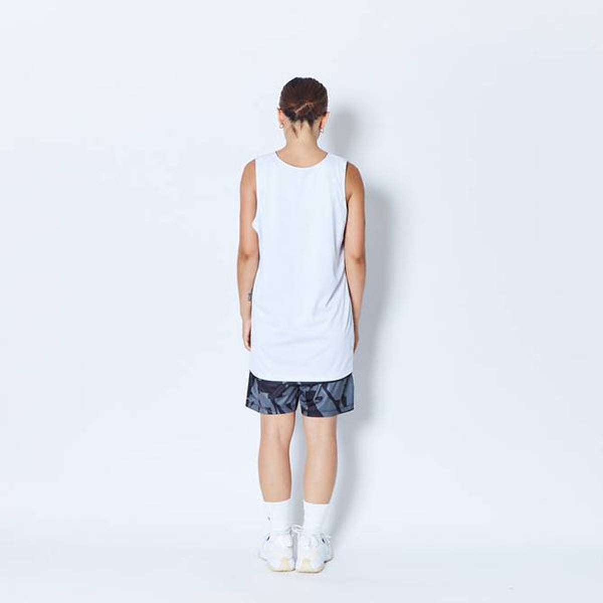 CUT-UP CAMO 8.5-INCH SHORTS