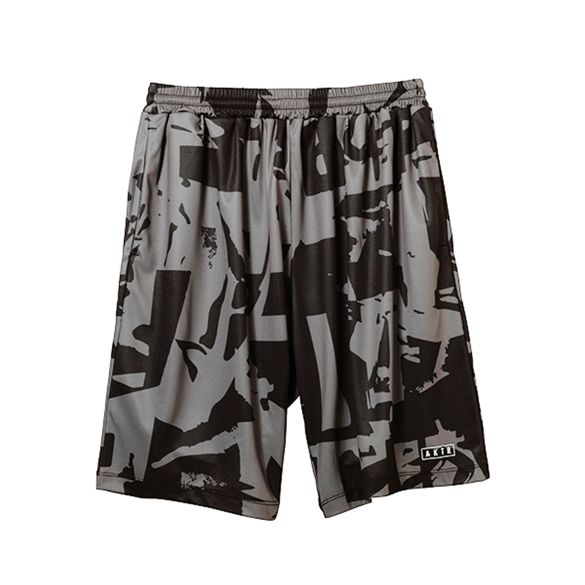CUT-UP CAMO 8.5-INCH SHORTS