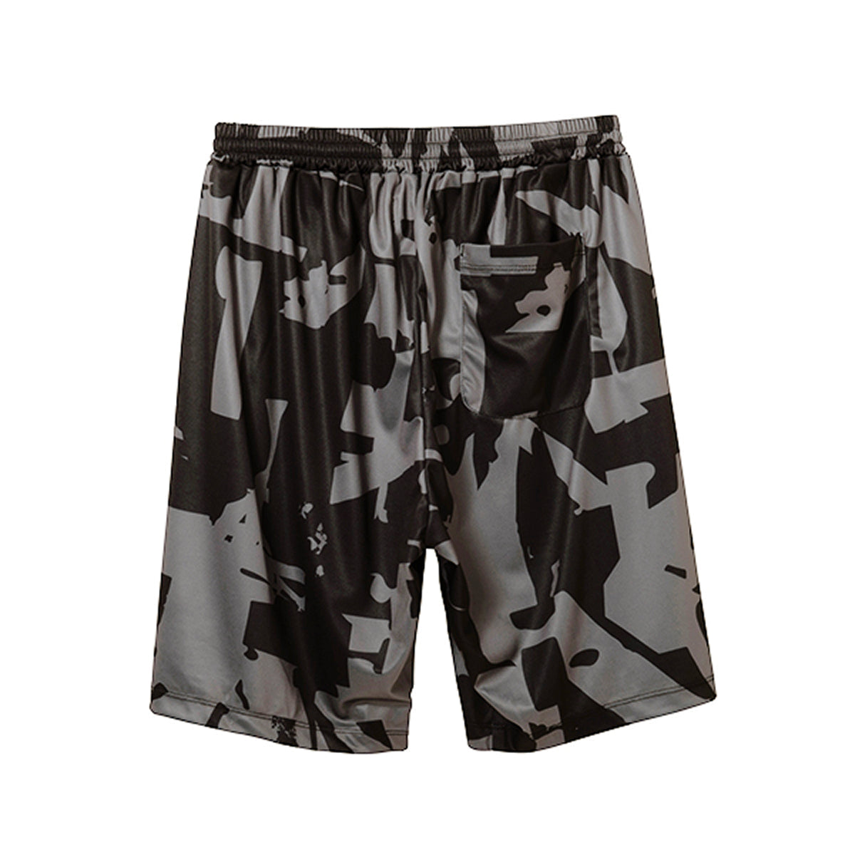 CUT-UP CAMO 8.5-INCH SHORTS
