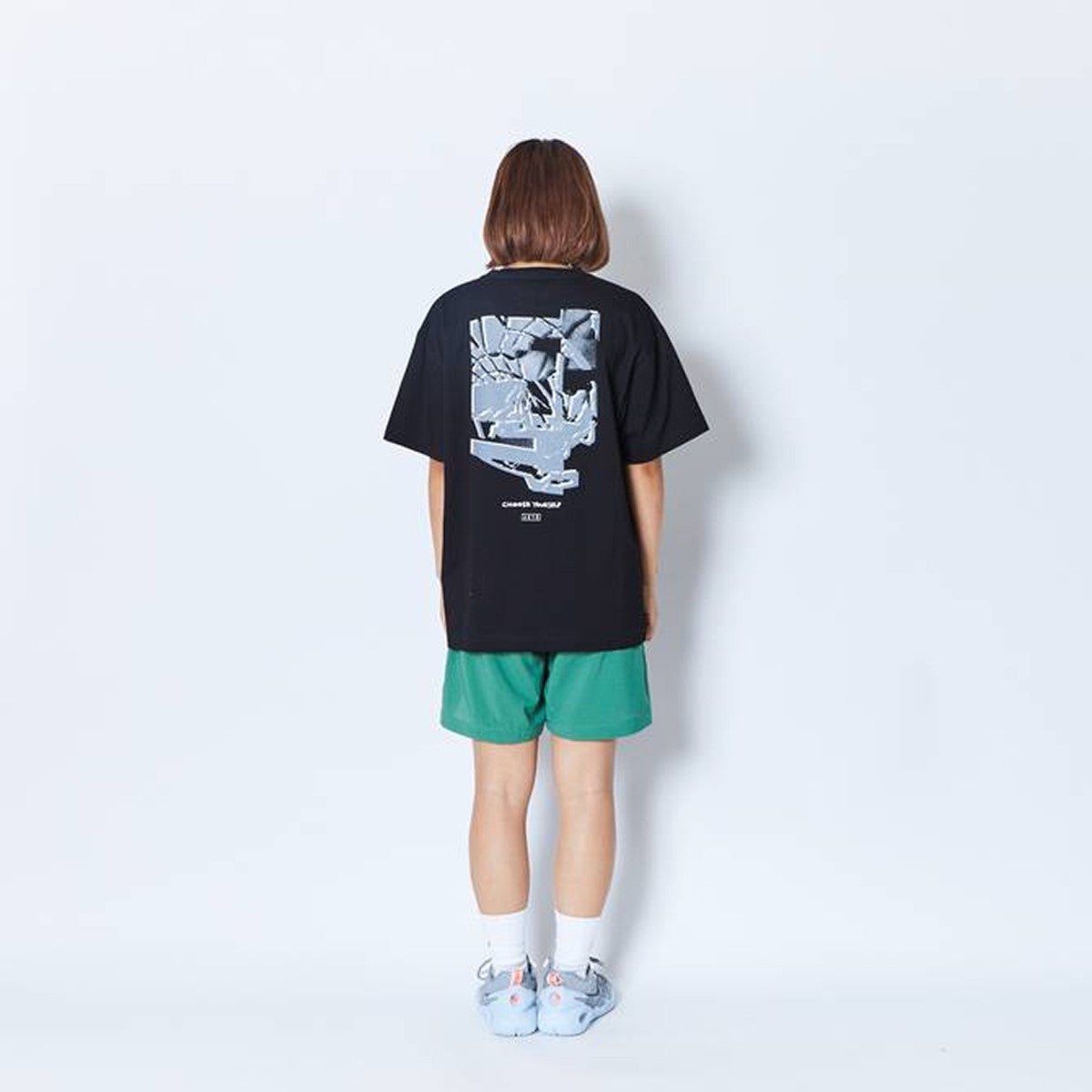 CUT-UP PHOTO COTTON TEE