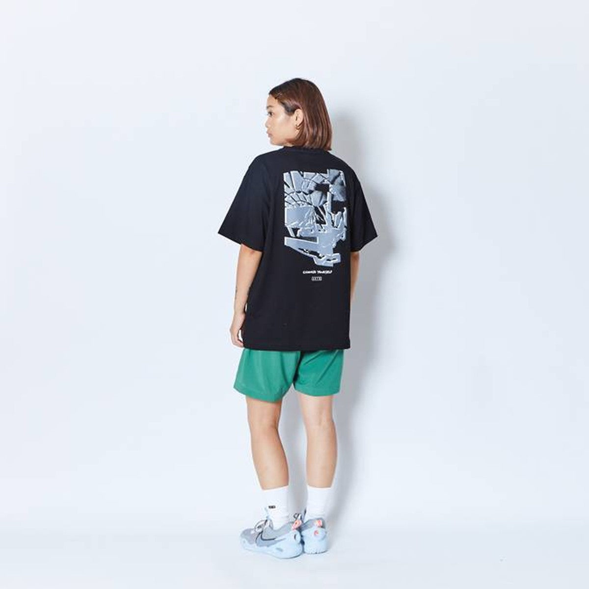 CUT-UP PHOTO COTTON TEE