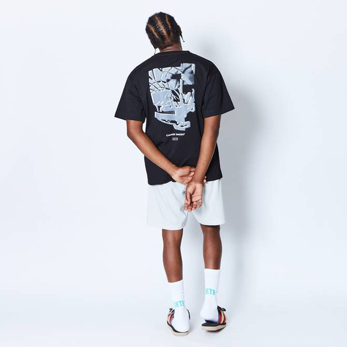 CUT-UP PHOTO COTTON TEE