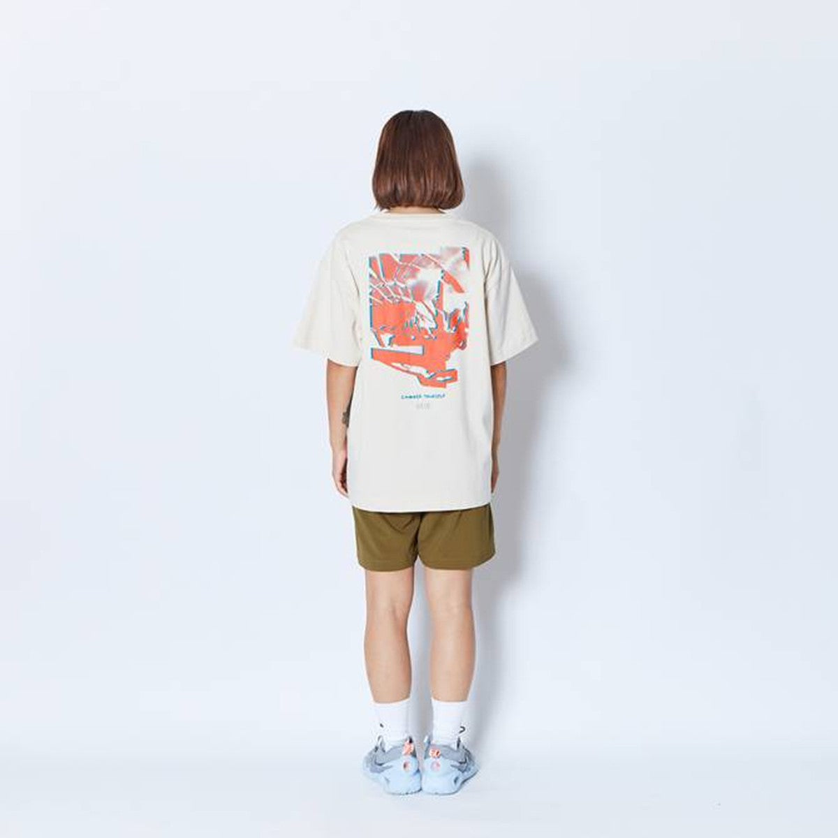 CUT-UP PHOTO COTTON TEE