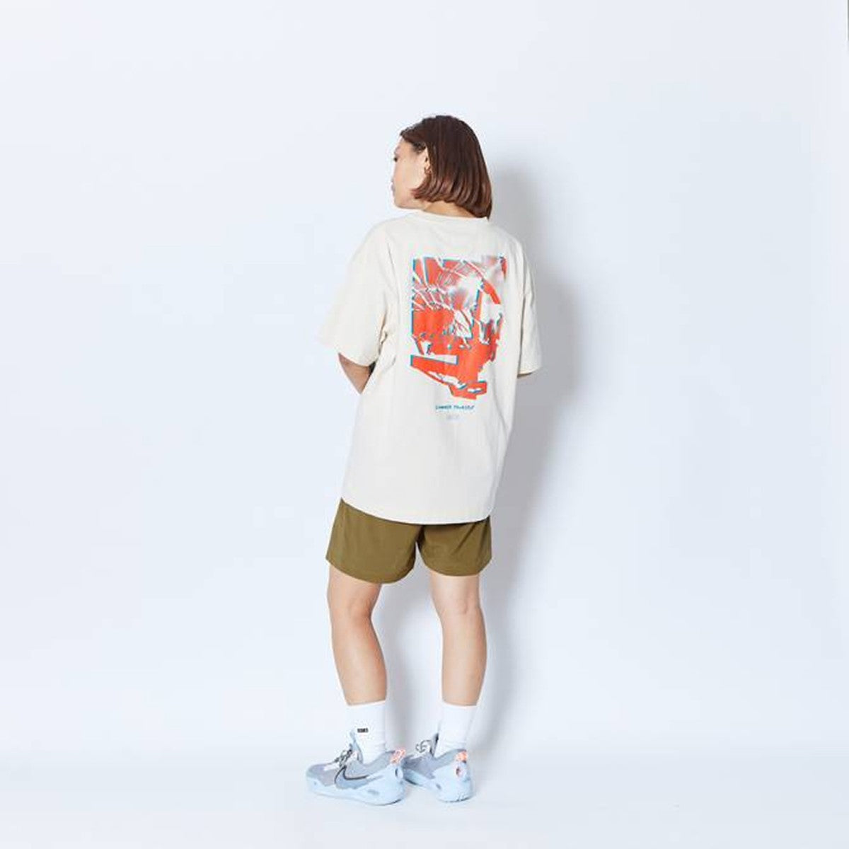 CUT-UP PHOTO COTTON TEE