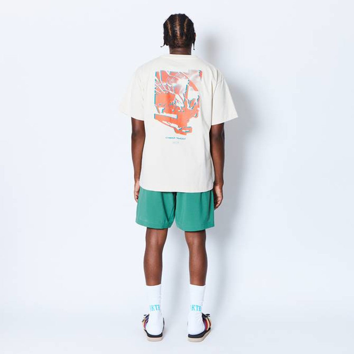 CUT-UP PHOTO COTTON TEE