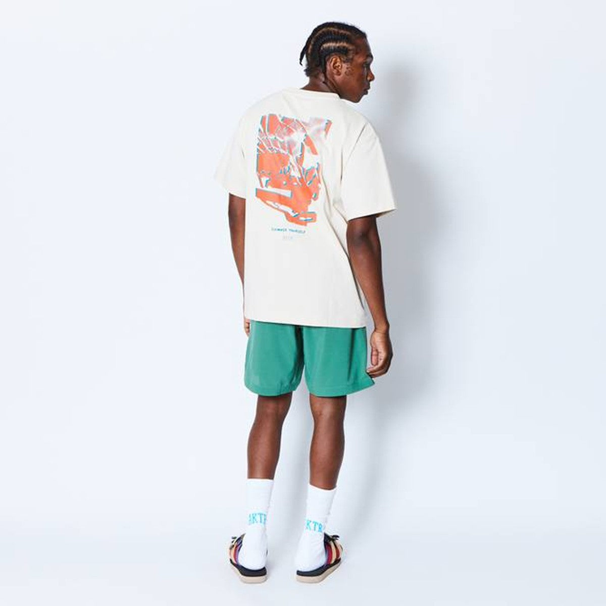 CUT-UP PHOTO COTTON TEE