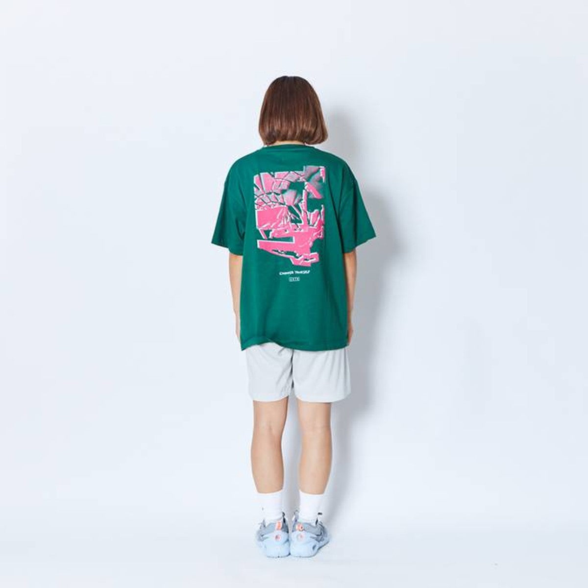 CUT-UP PHOTO COTTON TEE