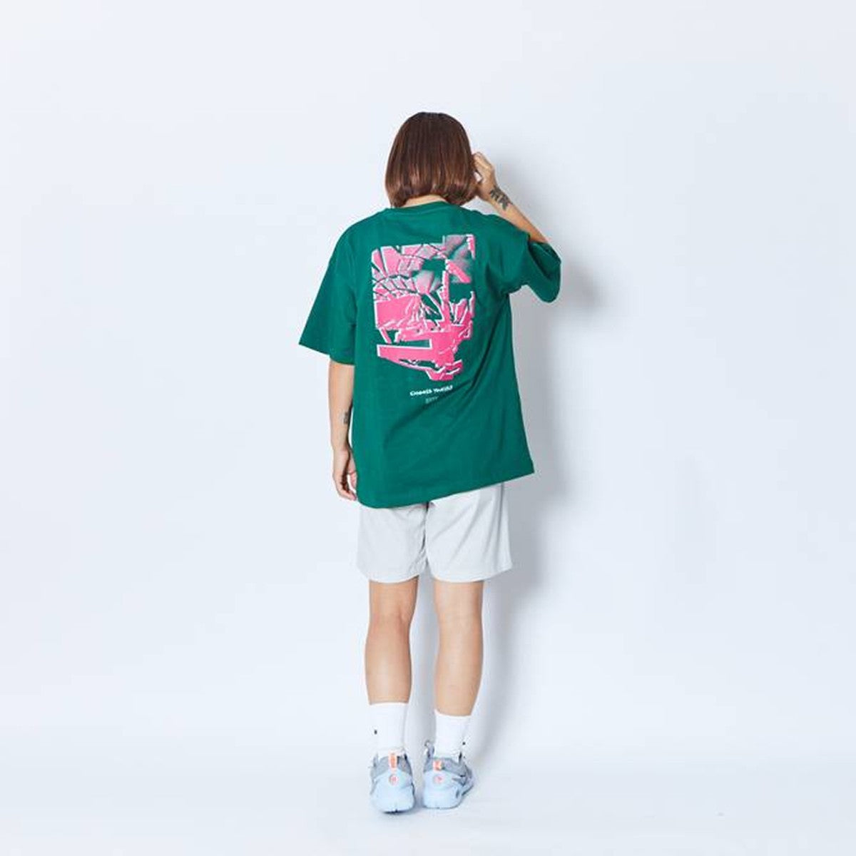 CUT-UP PHOTO COTTON TEE
