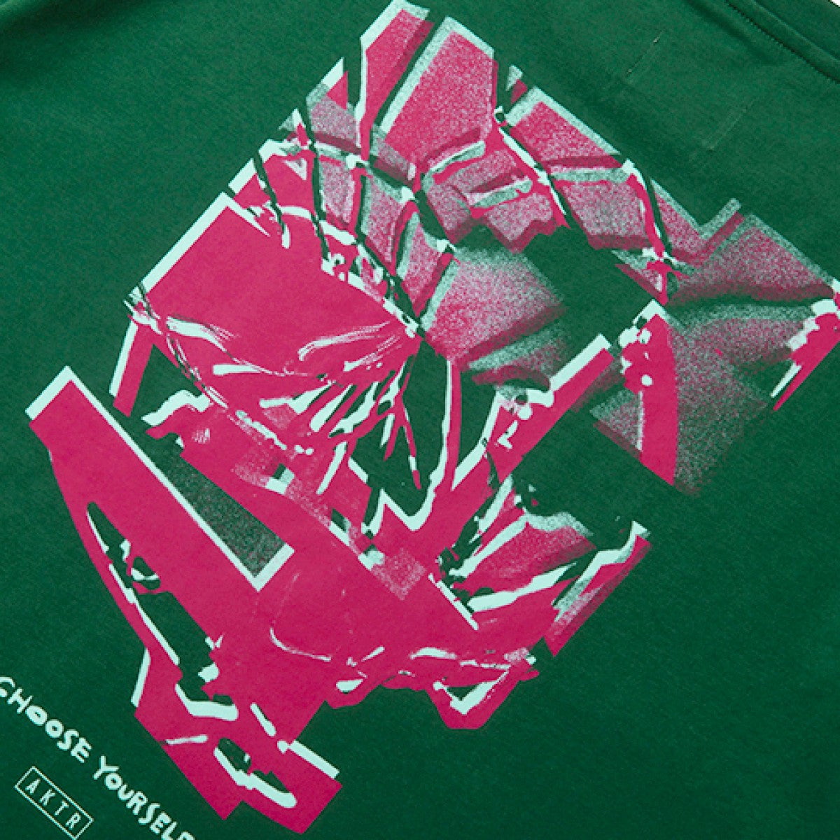 CUT-UP PHOTO COTTON TEE