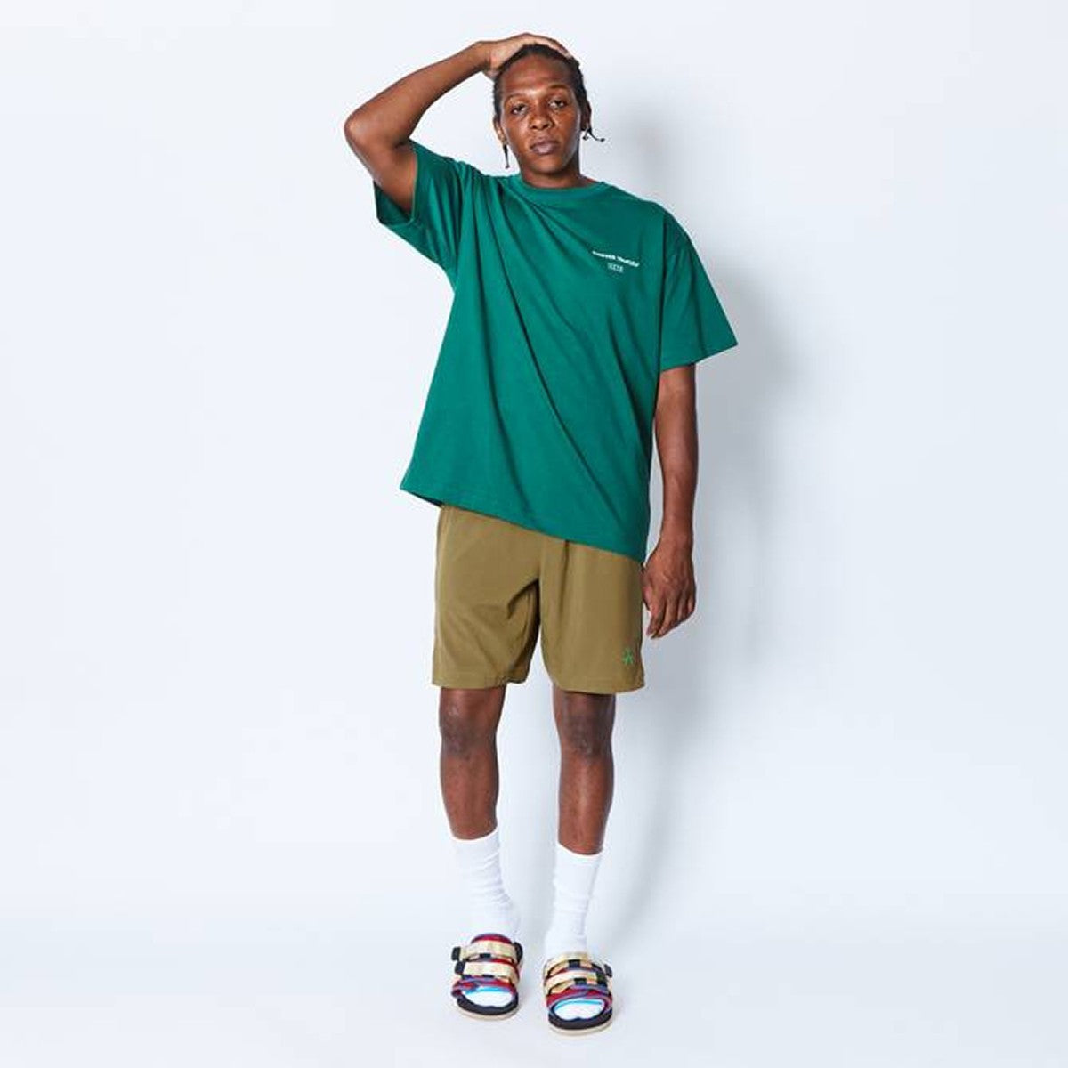 CUT-UP PHOTO COTTON TEE