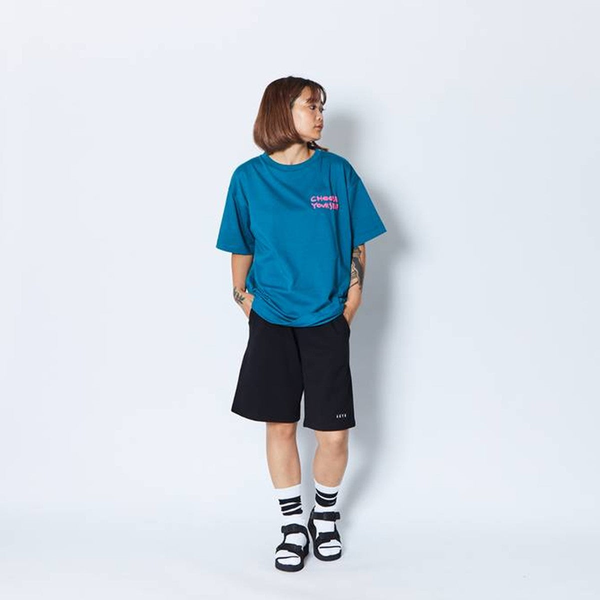 AKTR LOGO SWEAT SHORTS