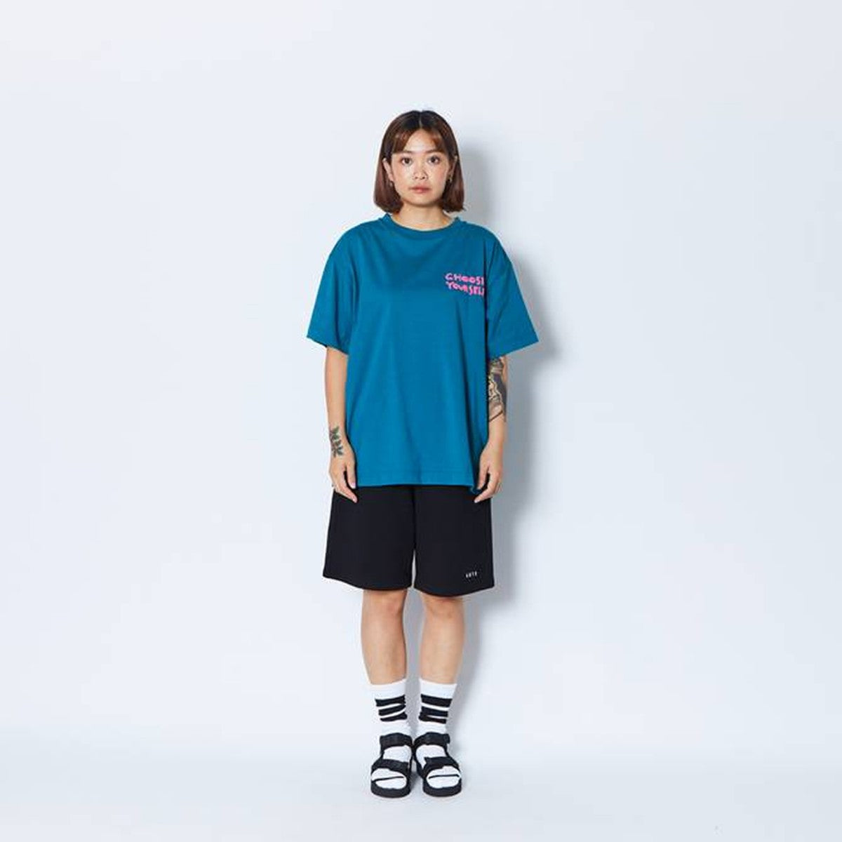 AKTR LOGO SWEAT SHORTS
