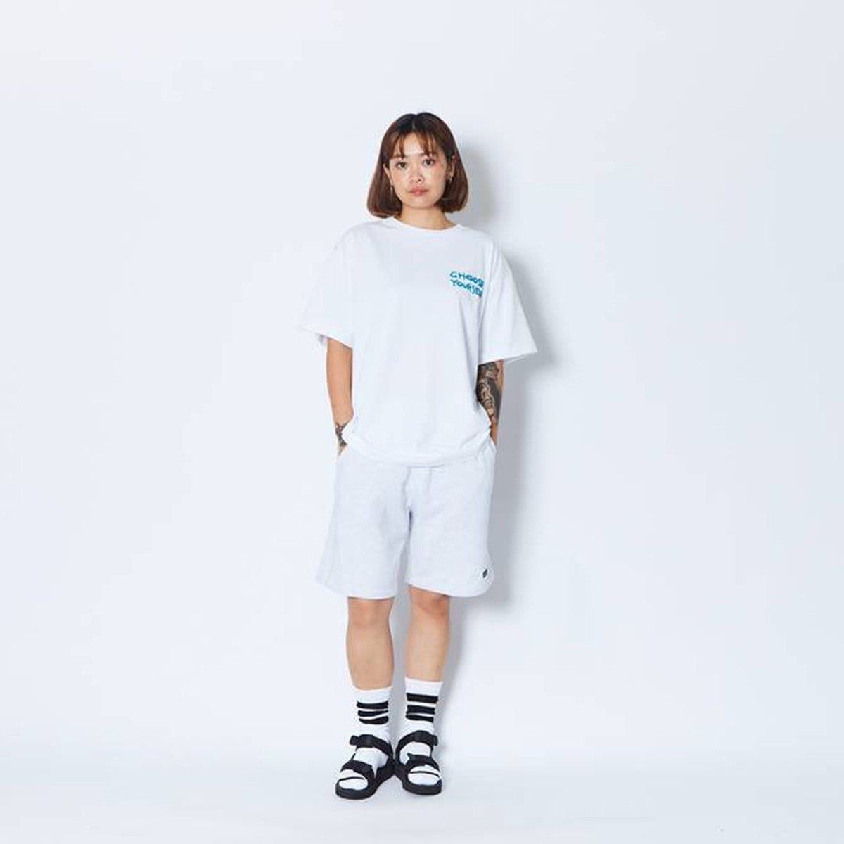 AKTR LOGO SWEAT SHORTS
