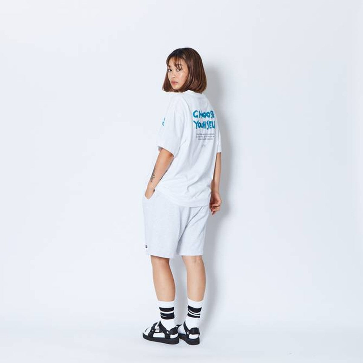 AKTR LOGO SWEAT SHORTS